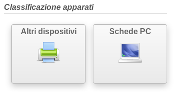 Classificazione apparati